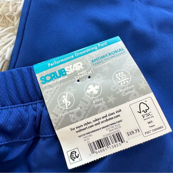 Scrubstar Pants & Jumpsuits Nwt Scrubstar Blue Performance